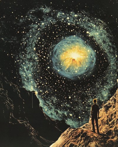 Solitary Cosmic View by Samantha Hearn