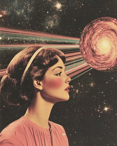 Vintage Space Dream by Samantha Hearn