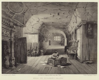 Knole, The Retainers Gallery by Samuel A. Rayner