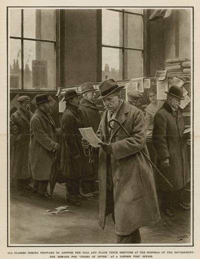 Volunteering for National Service by Samuel Begg