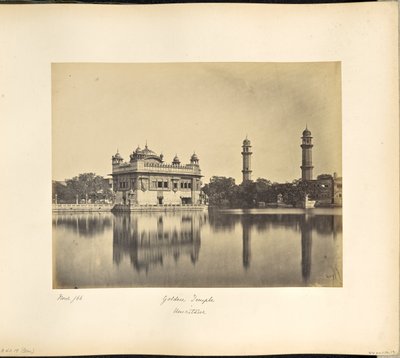 Amritsar; The Golden Temple by Samuel Bourne