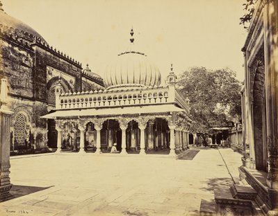 Delhi; The Tomb of Nizam-ood-deen by Samuel Bourne