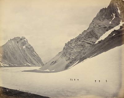 The Manirung Pass - Elevation 18,600 Feet by Samuel Bourne