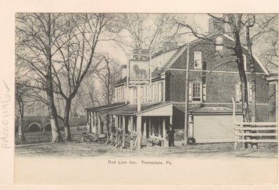 Red Lion Inn, Torresdale, Pa. by Samuel Castner