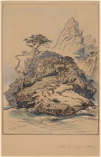 Point Lobos, California by Samuel Colman