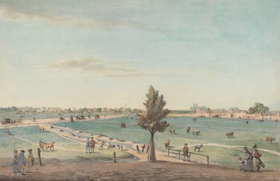 Kennington Common by Samuel Hieronymous Grimm