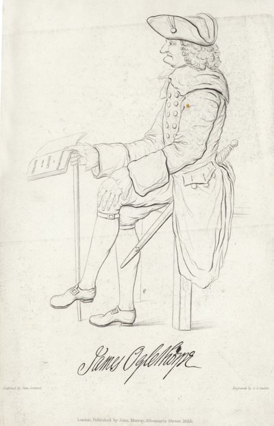 Portrait of James Oglethorpe by Samuel Ireland