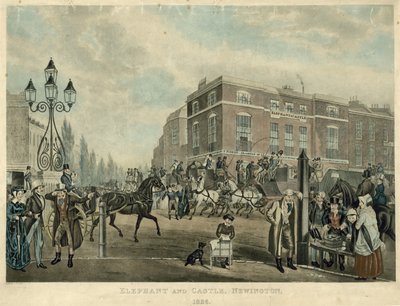 Elephant and Castle, Newington, London by Samuel John Egbert Jones