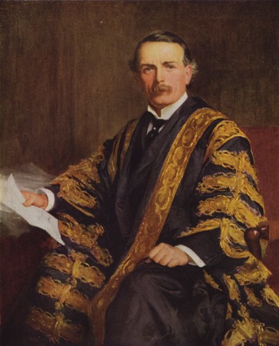 David Lloyd George, Welsh Liberal Politician and Prime Minister of Britain by Samuel Luke (after) Fildes