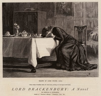 Lord Brackenbury, a Novel by Samuel Luke Fildes