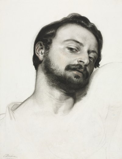 Head of a Man by Samuel Palmer