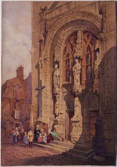 Saint Symphorien, Tours by Samuel Prout