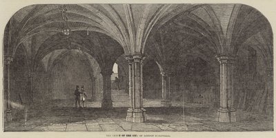 The Crypt of the City of London Guildhall by Samuel Read
