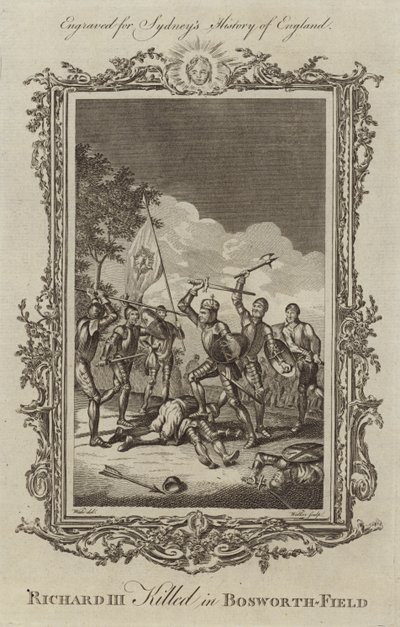 King Richard III Killed in Bosworth Field by Samuel Wale