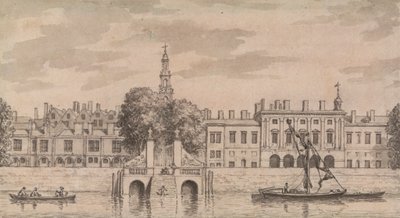 Old Somerset House by Samuel Wale