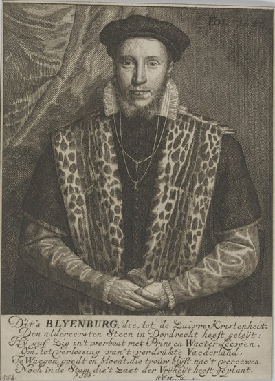 Portrait of Adriaan van Blyenburg, Lord of Schobbeland by Samuel van Hoogstraten