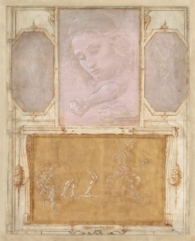 Page from the Collection of Niccolò Gaddi (So-Called "Vasari Page") by Sandro Botticelli