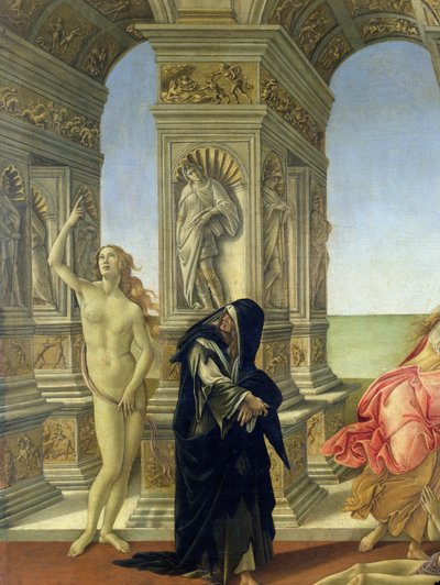 The Calumny of Apelles (detail) by Sandro Botticelli