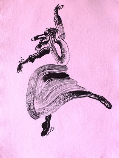 Abstract Dance Flow by Santhosh ch