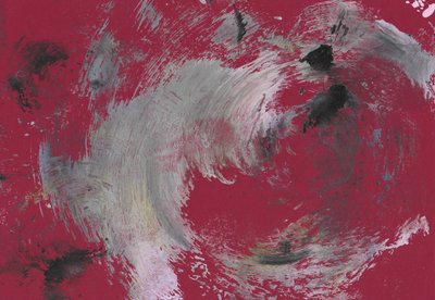 Dynamic Red Strokes by Santhosh ch