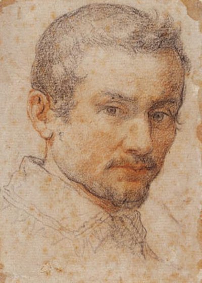 Head of a Young Man Turned Slightly to the Right by Santi di Tito