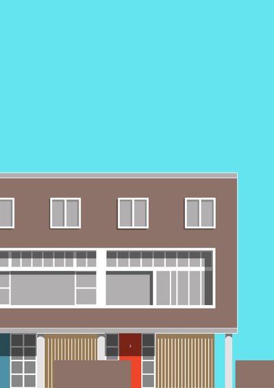 1-3 Willow Road, 2020 by Sarah Evans