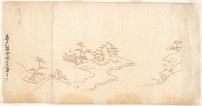 Landscape in Chinese Style by Sasaya (workshop of)