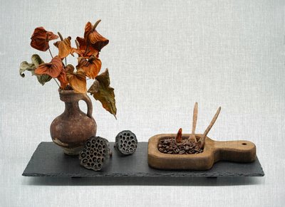 Rustic Coffee Still Life by Saskia Dingemans