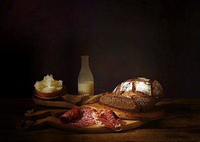 Rustic Country Meal by Saskia Dingemans