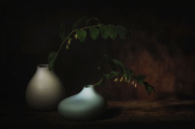 Serene Botanical Still Life by Saskia Dingemans