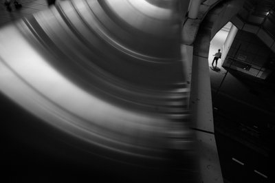 Curved Tunnel Figure by Satoshi Hata
