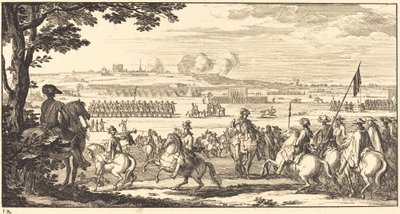 Landscape with an Army by Sébastien  Le Clerc I