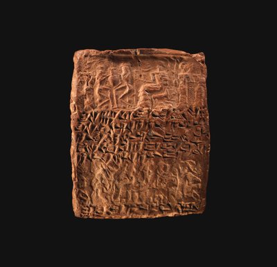 Cuneiform tablet case impressed with four cylinder seals by School Assyrian