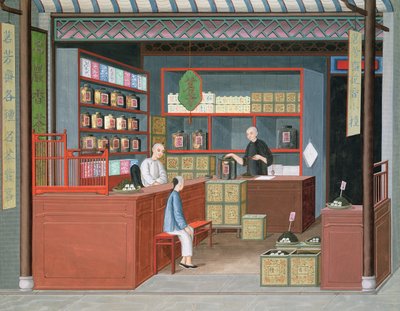 Ming-Tang Tea Store Dealing Fragrant Tenderleaf Tea by School Chinese