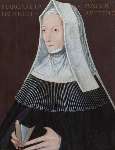Portrait of Margaret Beaufort, Countess of Richmond and Derby by School English