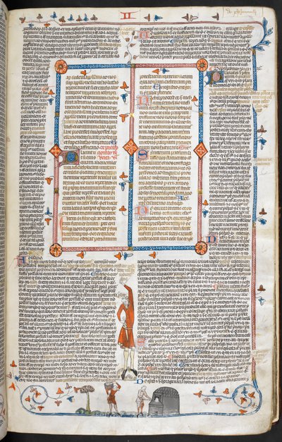 A Bas-de-Page Scene of a Man Visiting a Baker, from the 