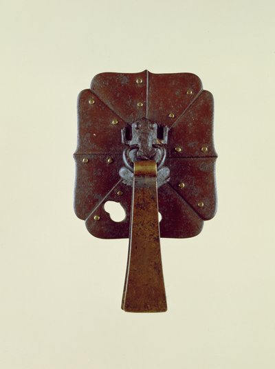 Drawer Handle Decorated with the Design of a Frog by School Japanese