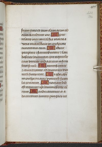 Book of Hours, Use of Sarum (