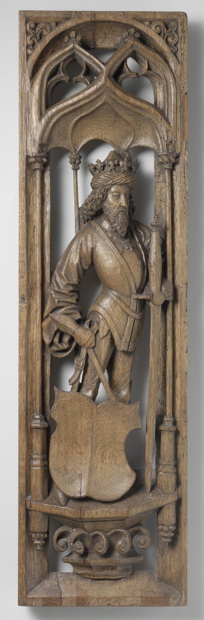 Panel from an organ case, c. 1510-20 by School Netherlandish