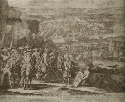 Siege of the Turkish Fortress Azov by Russian Forces in 1696, 1700 by Schoonebeek