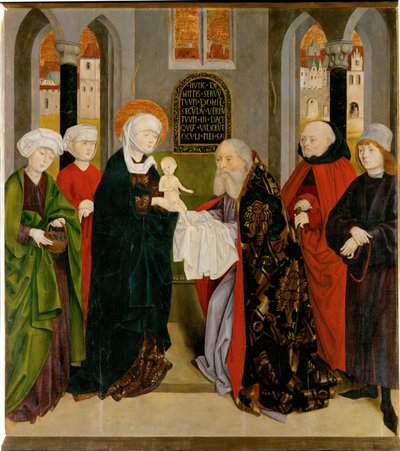 The Presentation in the Temple by Schottenaltar Master