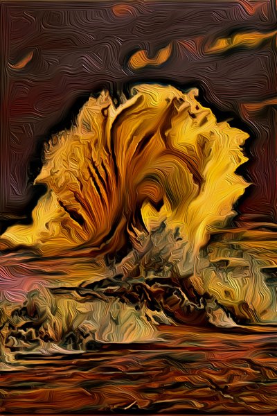 Wave, 2021 by Scott J. Davis