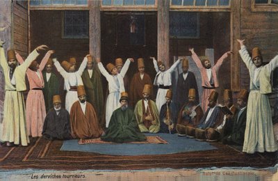 Whirling Dervishes, Constantinople, Turkey by Sebah & Joaillier