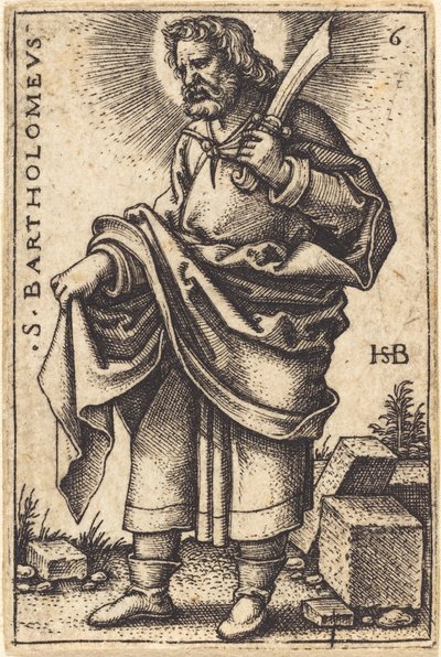 Bartholomew by Sebald Beham