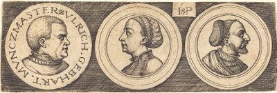 Three Medals with Portraits by Sebald Beham