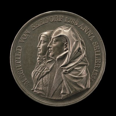 Mechtild von Seedorf and Anna Seiler [obverse] by Sebastian Burger