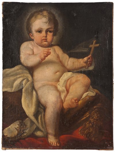 The Christ Child Holding a Cross by Sebastiano Conca