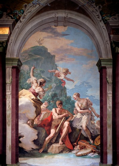 Hercules at the Crossroad Between Vice and Virtue by Sebastiano Ricci