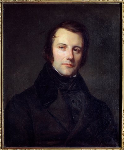 Portrait of Edgar Quinet (1803-1875) deputed in 1848 by Sebastien Melchior Cornu
