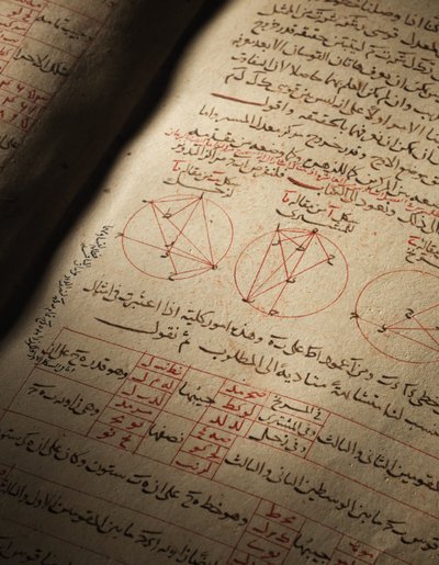 A Compendium of Treatises on Astronomy and Mathematics by Nasir Al-Din Muhammad bin Al-Hasan Al-Tusi by Seljuq Dynasty
